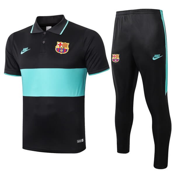 Replicas Polo Barcelona Conjunto Completo 2019/20 Negro